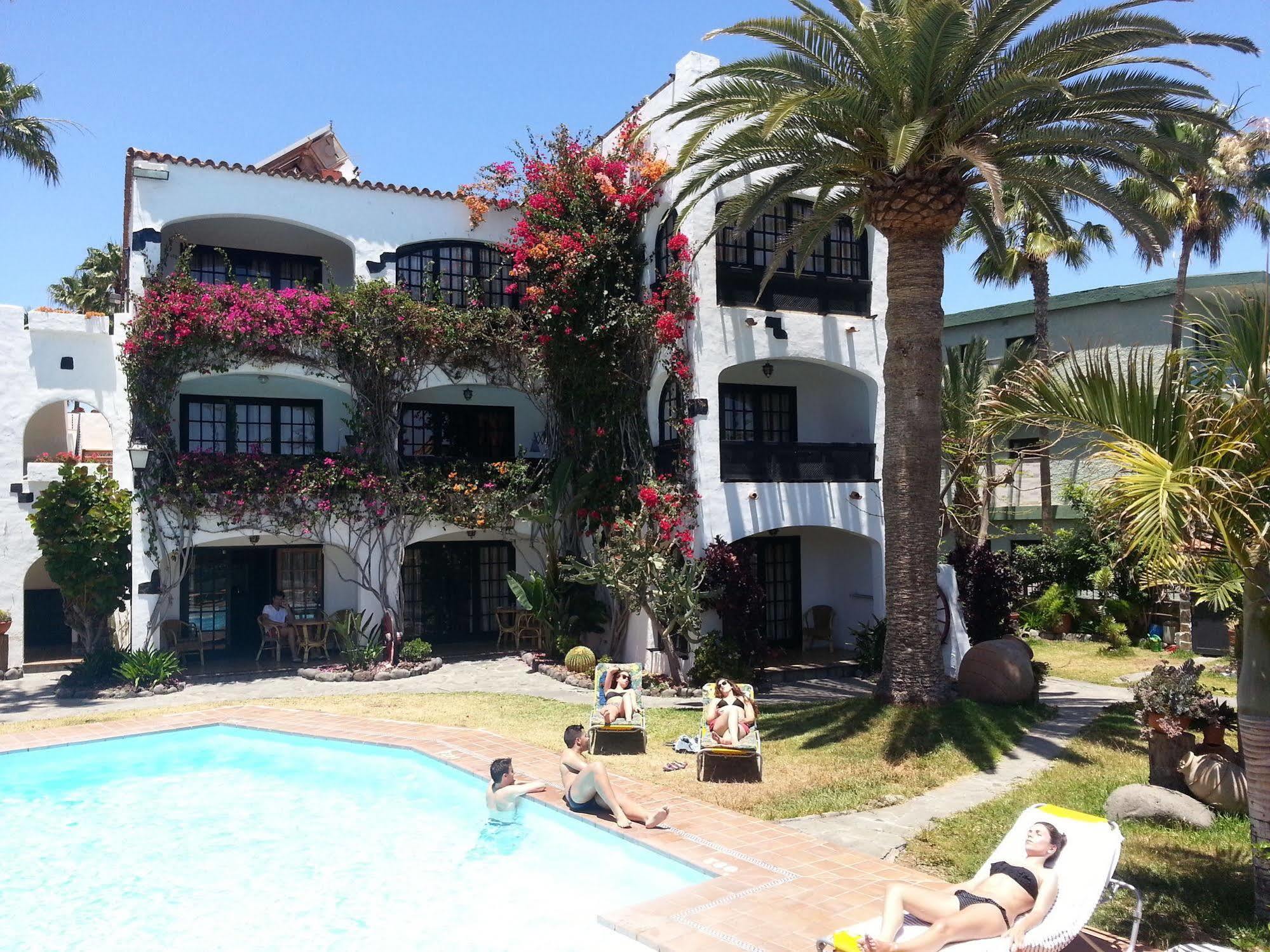 Apartamentos El Chaparral Playa del Inglés Exteriér fotografie